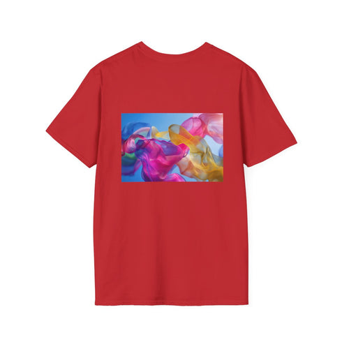 Vivid Abstract Fluid Shapes T-Shirt