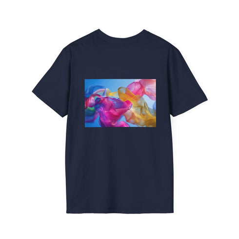 Vivid Abstract Fluid Shapes T-Shirt