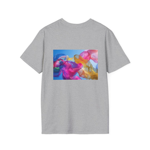 Vivid Abstract Fluid Shapes T-Shirt