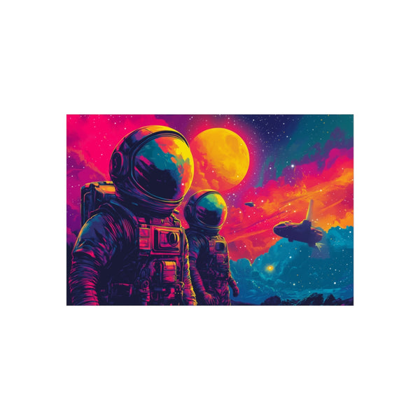 "Vivid Colors Space Opera Poster"