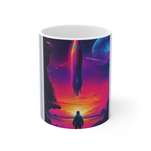 Vivid Space Opera Coffee Mug