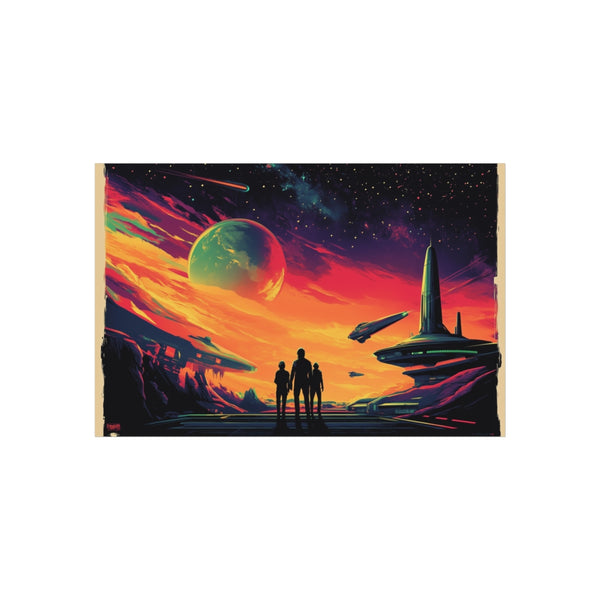 Vivid Space Opera Poster Art