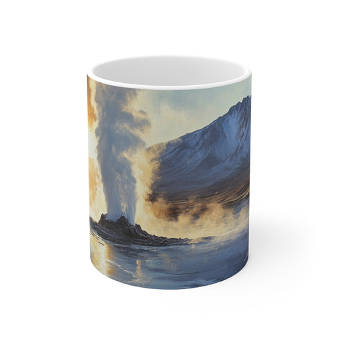 "Volcanic Geyser Fury Mug"