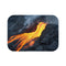 Volcano Bath Mat with Lava
