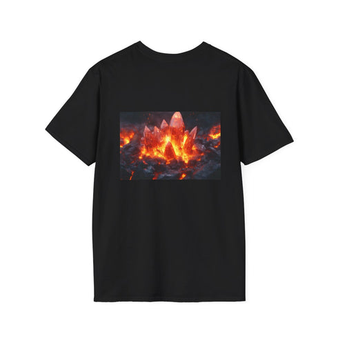 Volcano Crystal T-Shirt Lava Shirt