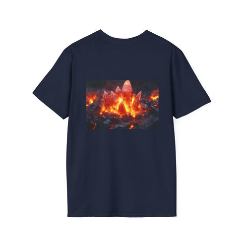 Volcano Crystal T-Shirt Lava Shirt