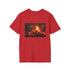Volcano Erupting Music Note Tee