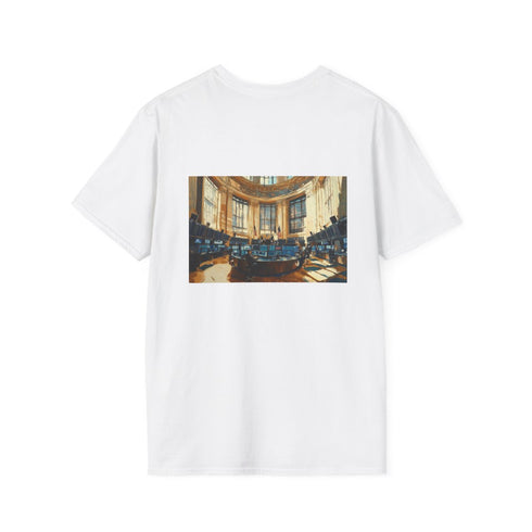 Wall Street Chaos Canvas Tee