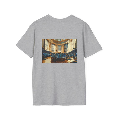 Wall Street Chaos Canvas Tee