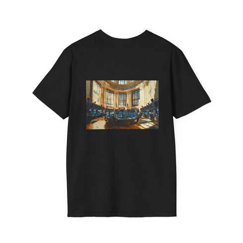 Wall Street Chaos Canvas Tee