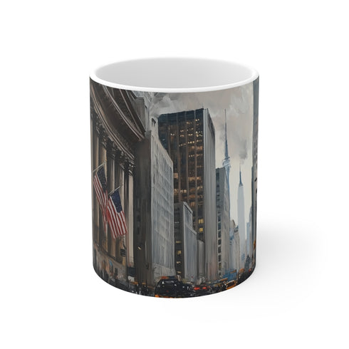 "Wall Street NYC Coffee Mug"
