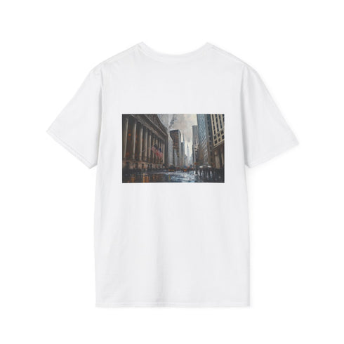 Wall Street NYC Painting Tee