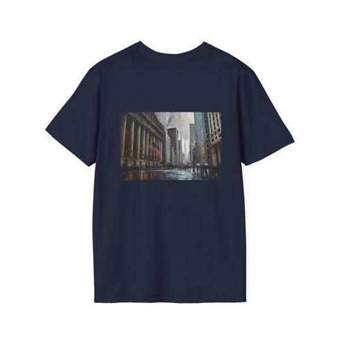 Wall Street NYC Painting Tee