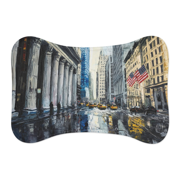 "Wall Street Pet Mat Masterpiece"