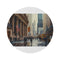 "Wall Street Round Rug Artistry"