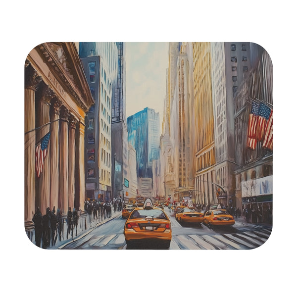 Wall Street Wanderlust Mouse Pad