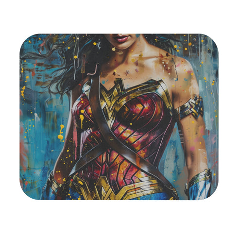 Warrior Woman Mouse Pad Masterpiece