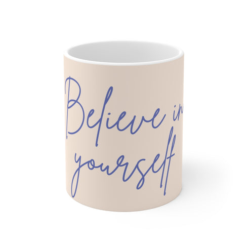 "Watercolor Motivational Quote Coffee Mug"
