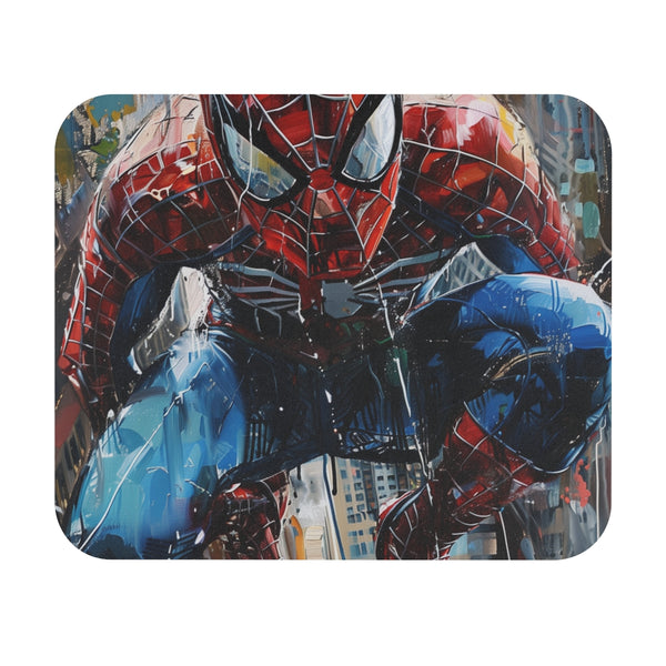 Web-Slinging Spiderman Mouse Pad