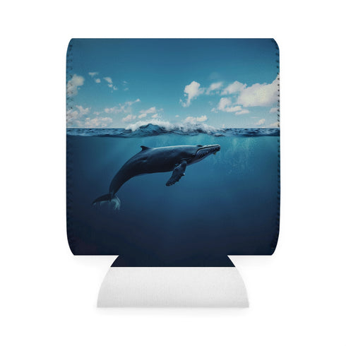 Whale Majesty Can Cooler Sleeve
