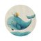 "Whale Ride Round Rug: Ocean Adventure for Your Home"