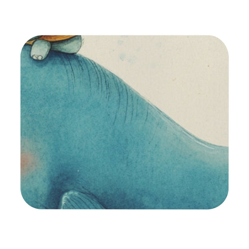 Whale Rider Mouse Pad Unique and Fun Desk Accessory