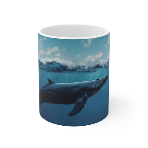 "Whale Serenity Coffee Mug"