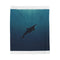 Whale Swim Plush Blanket: Serene Ocean Comfort