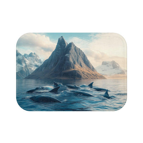 "Whale Themed 26 Floating Mountain"