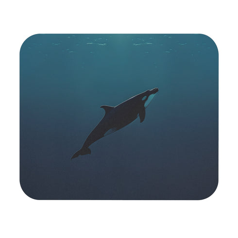 Whales Serene Ocean Journey Mouse Pad