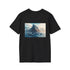 Whales Surround Floating Mountain Shirt.