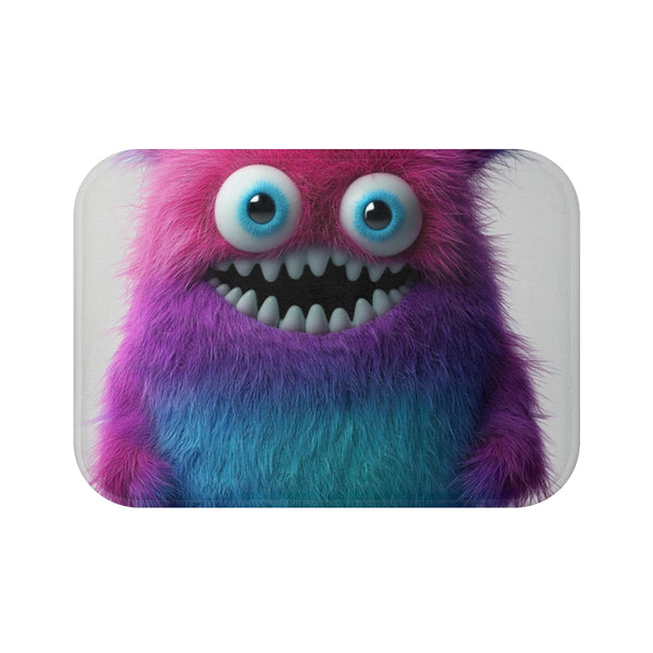 "Whimsical 3D Monster Bath Mat"