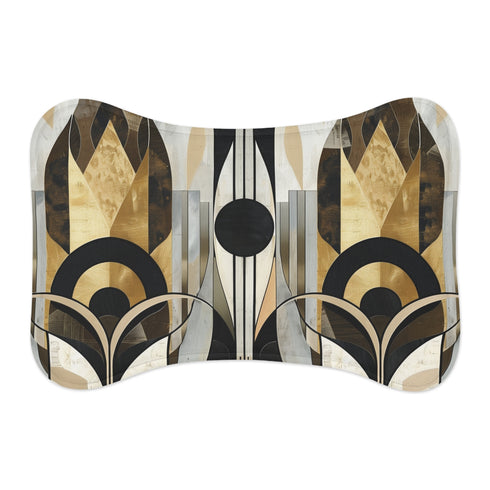 Whimsical Abstract Pet Mat: Add Style to Your Pet's Space!
