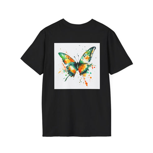 Whimsical Butterfly Watercolor Tee
