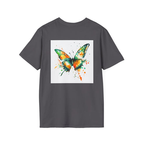Whimsical Butterfly Watercolor Tee