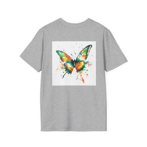 Whimsical Butterfly Watercolor Tee