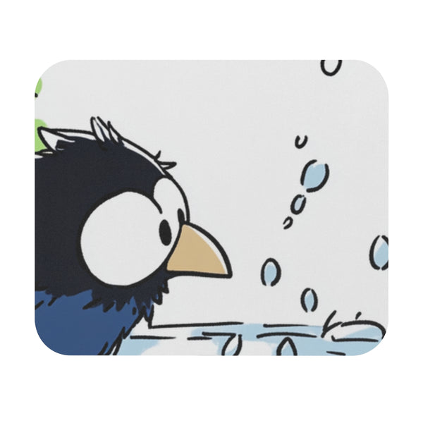 Whimsical Cartoon Scene Mouse Pad