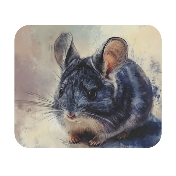 Whimsical Chinchilla Mouse Pad