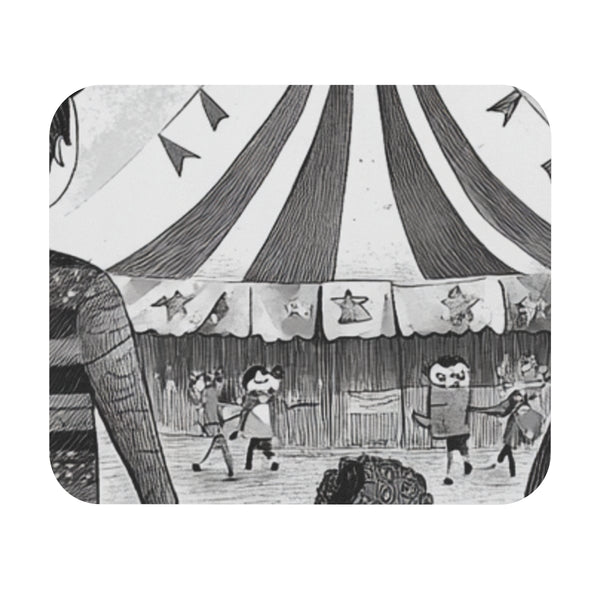 Whimsical Family Adventure Mouse Pad