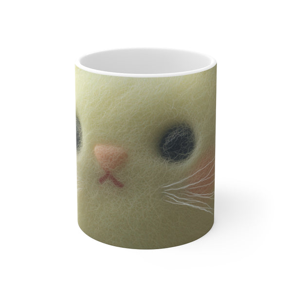 "Whimsical Felt Toy Coffee Mug"