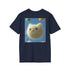 Whimsical Felt Toy T-Shirt: Cute Cat Design