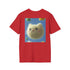 Whimsical Felt Toy T-Shirt: Cute Cat Design