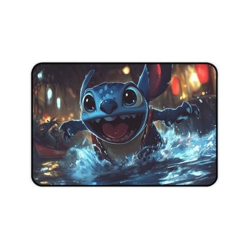 "Whimsical Lilo and Stitch Desk Mat"