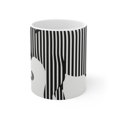 "Whimsical Marty Dog Elephant Mug"