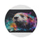 "Whimsical Otter Watercolor Round Rug"