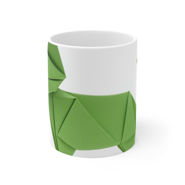 "Whimsical Paper Cactus Mug"