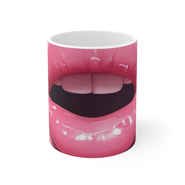 "Whimsical Pastel Cartoon Mug"