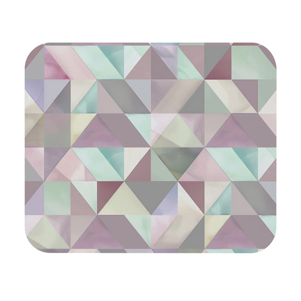 Whimsical Pastel Geometrics Mouse Pad