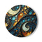 "Whimsical Patterned Drink Coaster"