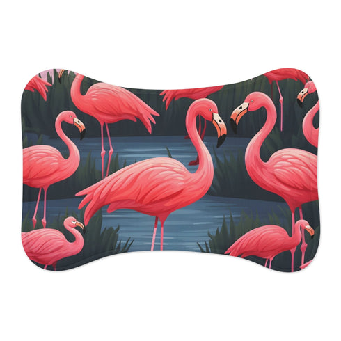 "Whimsical Pet Pattern Mat"